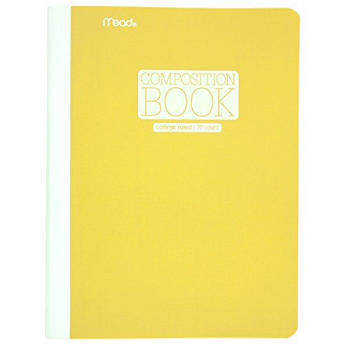 Mead Composition Books/Notebooks, College Ruled Paper, 70 Sheets