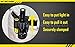 Nitecore NTH30B Swivel Holster and Lumen Tactical Battery Organizer for P20 P20UV P10 P12 P25 MT25 MT26 MH25 SRT7 CG6