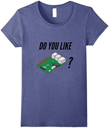 Womens Do you like Pi? Small Heather Blue