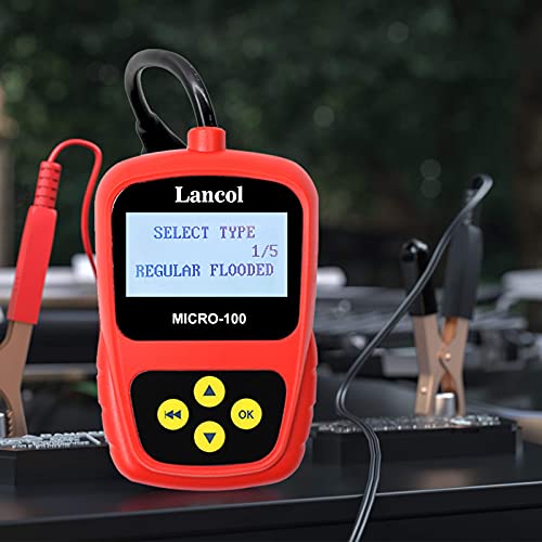 Battery Tester Analyzer Car Automotive 12V/24V Load Tester 4002000 CCA