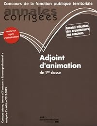 Adjoint d'animation de 1ère classe