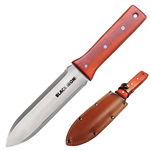 Secrets Of Review Black Iron Japanese Gardening Knife Online Spades