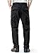 CQ-UBP01-BLK_M/Regular CQR Men's BDU Rip Stop Trouser Tactical Pants UBP01