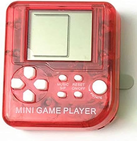 Amazon 6色 24イン1 テトリスゲームコンソール 手持ちゲーム ミニトイ 暇つぶし 小さなおもちゃ レッド サイズ S ブロック おもちゃ Amazon 6色 24イン1 テトリスゲームコンソール 手持ちゲーム ミニトイ 暇つぶし 小さなおもちゃ レッド サイズ S ブロック おもちゃ
