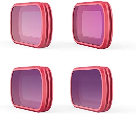 Professional Waterproof D8/PL ,ND16/PL, ND32/PL ,ND64/PL ,ND8/PLND8-GR ,ND16-4 ,ND32-8 ,MRC CPL/ND8/ND16 ,Camera Lens Filters Accessories For DJI OSMO POCKET (ND8/PL ND16/PL ND32/PL ND64/PL, 4 PC)