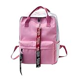 Girl's School Rucksack Bookbag Leisure Zipper Bag