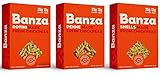 Banza Non-GMO Gluten Free Chickpea Pasta 3 Shape Variety Bundle, (1) Each: Rotini, Penne, Shells - 8 Ounces