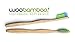 Woo Bamboo Standard Toothbrush with Soft Bristles - Family Four Pack
