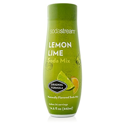 SodaStream Lemon Lime Syrup, 14.8 Fluid Ounce