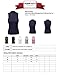 MBE Women's Solid Stretch Ribbed Sleeveless Mock Turtle Neck Knit Top