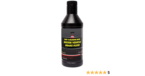 Ags Silicone Dot 5 High Temperature Brake Fluid Reduces Brake System Corrosion 11 Oz Bottle For Motorycles Heavy Duty Vehicles And Trailer Units Automotive Amazon Com