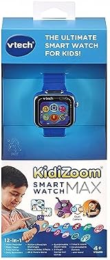 VTech KidiZoom Smart Watch Max Kids Dual Camera Games Pedometer Blue 4-7+ Years view 3