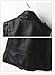 2016 Faux leather Motorcycle Dress Casual Boys Joker Vest (Black)