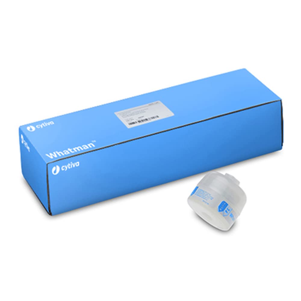 Whatman 67027500 HEPA-CAP 75 Capsule Filter, inlet and outlet 3/8 to 1/2 stepped barb