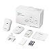 Wireless Doorbell, AVANTEK Waterproof Chime Kit, Operating at 300 Meters, 2 Plug-in Receivers, 36 Melodies to Choose From, 4 Volume Levels, Black (DB-12W1)