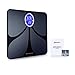 Excelvan CF366 Precision Smart Body Fat Scale Bluetooth with 8 parameters Smartphone App Body Scale Analyzer (400lb, Black)