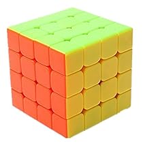 D-FantiX Yuxin Zhisheng Unicorn King 4x4 Speed Cube Stickerless Puzzle Cube 62mm