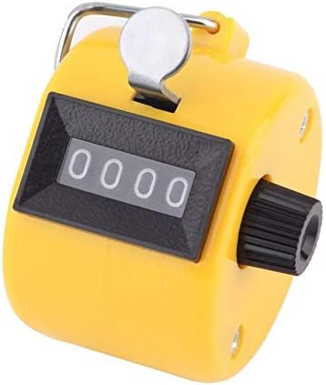 GreatWall New Digital Chrome Hand Tally Clicker/Counter 4 Digit Number Clicker Golf counter Sports counter