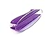 Beauticom Purple Premium Acrylic Business Card Holder Office Accessories Display Stand. Design Unique & High Quality.
