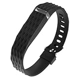 SnowCinda 3D Diamond Band for Fitbit Flex Replacement Band with Chrome Clasp Accessory Wristband