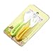 2 Pcs Baby Kids Infant Self-feeding Flatware Training PP Bent Fork Spoon Set