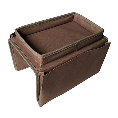 THEE Hanging Storage Armrest Chair Desk Sofa Slipcovers TV Remote Controller Holder Organizer Bag Table Cabinet Pouch - Thumbnail 2