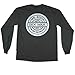 Sex Wax Men's Long Sleeve T-Shirt (Choose Style and Size) (Silverstar Black, Large)