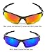 FARROVA - AX5065 Extreme Series Polarized Sunglasses Cycling Grilamid TR90 Frame Sports Sunglasses for Men & Women with Interchangeable Iridium Lenses for All Outdoor Activities, Grey Frame