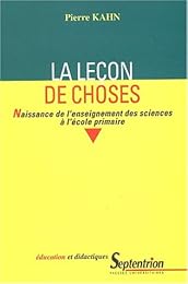 La  leçon de choses