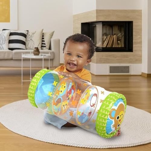 Juguete inflable para bebés, juguetes para gatear para bebés, pelota para gatear y trepar para niños pequeños, los mejores juegos educativos, para 3-36 meses, regalos para Navidad y cumpleaños
