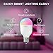 iHaper B1 Smart Light Bulb - Apple HomeKit Bulb, E26 WiFi LED Light Bulb, 16 Million Colors, Dimmable, No Hub Required, Support Amazon Alexa, and Google Assistant