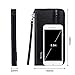 Waterproof & Fireproof Passport Holder RFID Travel Wallet Tickets Itinerary Document Organizer with Zipper/Strap for Woman & Man & Family Fit 5 Passports