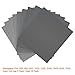 Paxcoo 18 Pcs 9 x 11” High Grit Wet and Dry Sandpaper Assortment 400 600 800 1000 1500 2000 3000 5000 7000 for Car