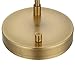 Amazon Brand – Rivet Modern Gold Globe Table Lamp 22
