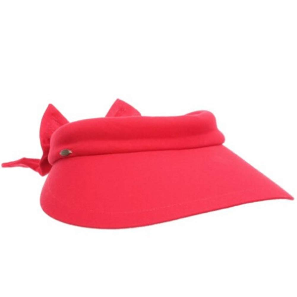 Scala Women's Visor Hat With Big Brim 