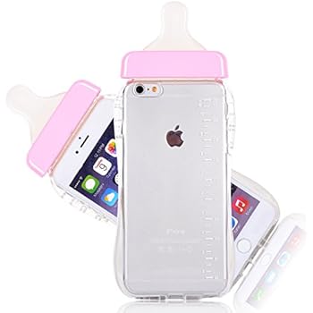 Amazoncom 6s Case Chibi Cute Baby Pacifier Milk Feeding Bottle