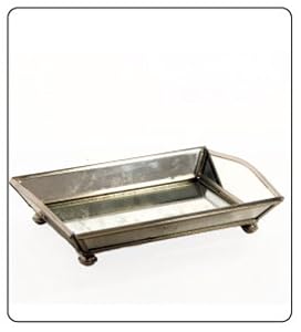 Amazon.com: Bathroom Accessories Sets Vanity Tray Mirrored for Perfume Tray: Home Kitchen Amazon.com: Bathroom Accessories Sets Vanity Tray Mirrored for Perfume Tray: Home Kitchen