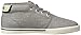 Lacoste Men's Ampthill Sneaker Chukka Boot, Grey Canvas, 9 M US