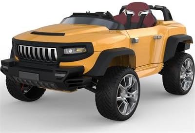 USA Big Toys Broon T870 4x4 Ride-On Car 24v with Tablet (RC) Orange