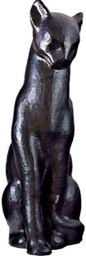 Egyptian Black Cat Goddess 1.2 Ft Statue: "Bastet"