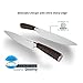 Chef’s Knife Kitchen Knife 8 inch, Japanese High Carbon Stainless Steel with Long Lasting Razor Sharp Edge and Comfortable Pakkawood Handle, for Cutting, Chopping, Dicing and Slicing