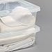 IRIS USA IRIS 28 Quart Clear Storage Box, 2 Pack, 2 Piece