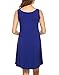 MOLERANI Women's Casual Sleeveless Swing Dress Tunic Tank Top Dresses(Royal Blue,XL)