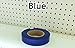 Decorative Gondola Shelving Vinyl Insert for Ticket Channel 130 FT. x 1.25 in. - 5 Pack, Blue