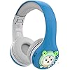 Riwbox-Baosilon-FB-7S-Kids-Headphones-Bluetooth-LED-Light-Up-Bluetooth-Foldable-Headphones-Over-Ear-Volume-Limited-Safe-758595dB-with-Mic-and-TF-card-Children-Headphones-for-School-BlueGrey Riwbox Baosilon FB-7S Kids Headphones Bluetooth, LED Light Up Bluetooth Foldable Headphones Over Ear Volume Limited Safe…
