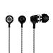 Wired Earbuds, CSHope In-ear Stereo Earphones with Heavy Bass Stereo Loud Sound Earplugs Noise Isolating Headphones with Answer Calling Control 3.5mm for Smartphones (White and Black)