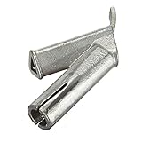 Ridgeyard Stainless Steel Triangular Speed Welding Nozzle for Hot Air Plastic Welder Gun (8mm Speed Nozzle)