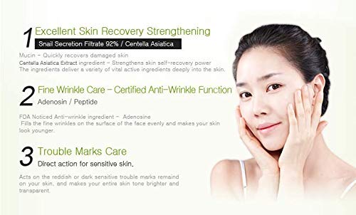 [MIZON] All in One Snail Repair Cream, 1.18 Fl Oz (Pack of 1) - Thumbnail 3