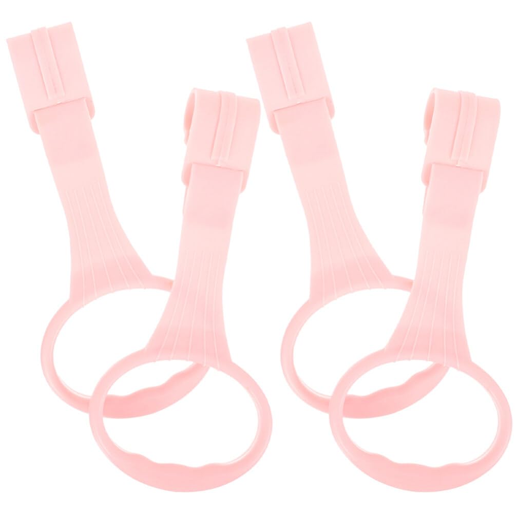 BESPORTBLE 4Pcs Baby Pull up Rings: Standing Walker for Standing and Walking Support - Safe and Comfortable Toys for Infants - Ideal for Playpen and Nursery Bed Use