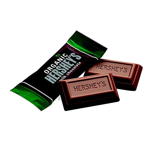 Hershey's Organic Milk Chocolate Miniature Candy Bars Bulk Pack